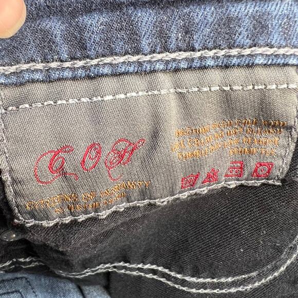 Citizens of Humanity Women's Morison Slim Boot Cut Jeans Size 25 Dark Wash - Picture 13 of 16